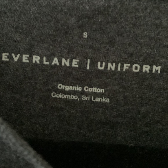 Everlane The Essential Organic Crew in Grey Size S - Picture 3 of 9